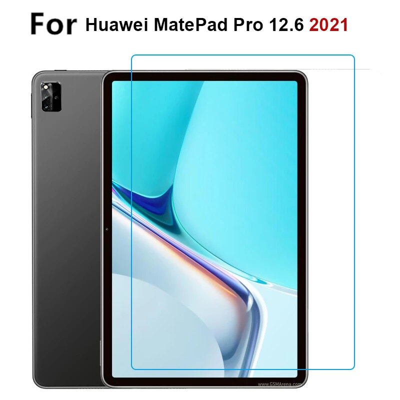 Dla Huawei Matepad Pro 12.6 2021 szkło hartowane WGR-W09 WGR-W19 WGR-AN19 12.6 ''Tablet pełna pokrywa folia ochronna 9H szkło