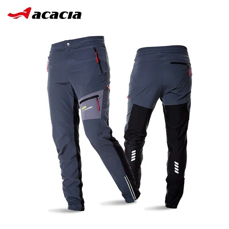 ACACIA – pantalon de vélo respirant et souple pour homme, réfléchissant de sécurité, haute élasticité, pantalon de sport, printemps et automne