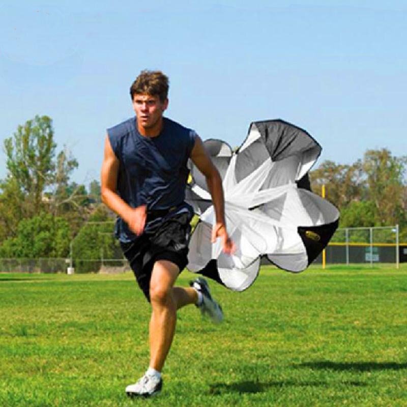Скоростная тренировка бег лобовое парашютное оборудование для футбольных тренировок фитнес оборудование для скоростного лобового фрикци...