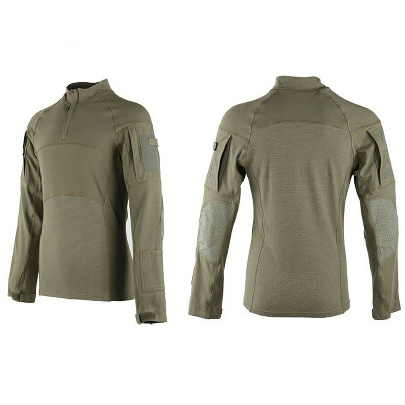 traje del ejército Airsoft ropa de trabajo transpirable uniforme militar CP Camuflaje ropa probada Camisas de combate 