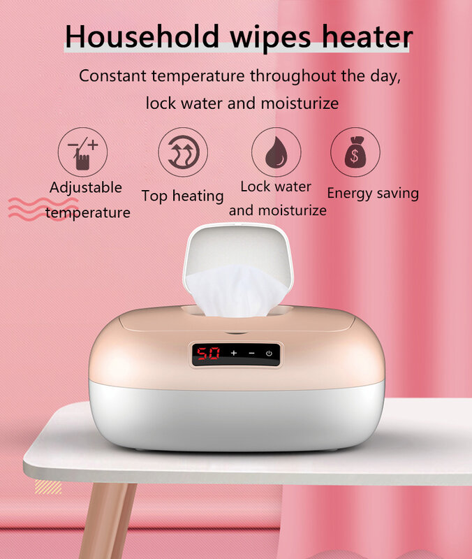 HA-Life-calentador eléctrico de toallitas húmedas para el hogar, máquina de calentamiento de máscara Facial de tejido húmedo para bebé, temperatura constante ajustable, 220V