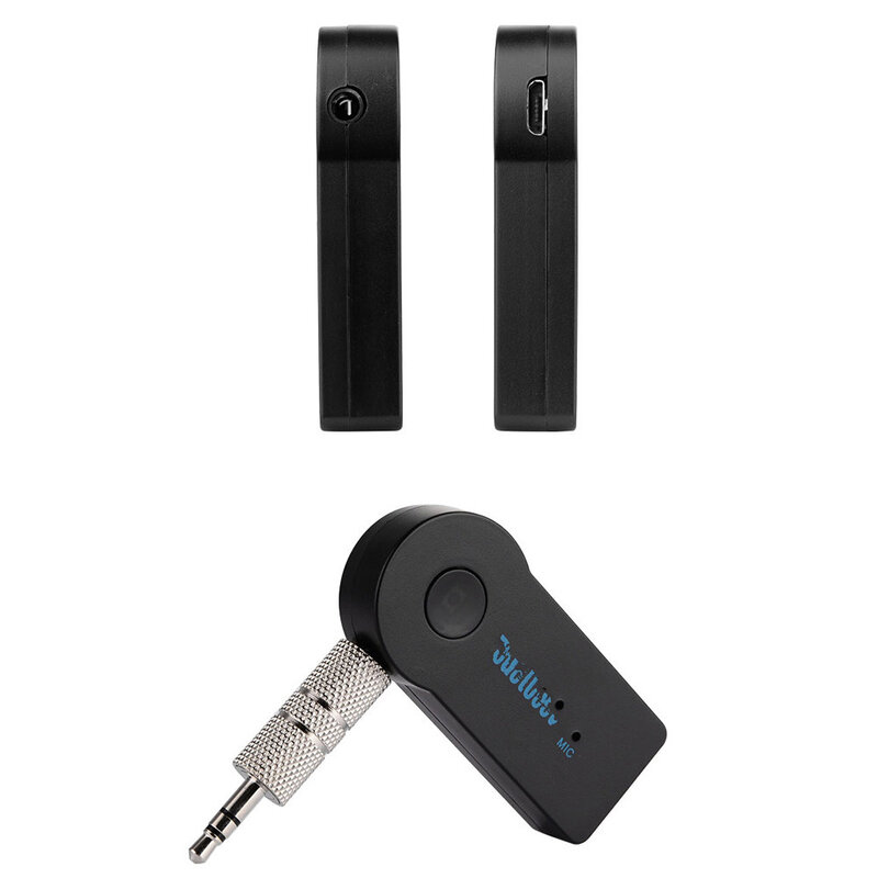 3.5mm AUX bezprzewodowy zestaw głośnomówiący Bluetooth 3.0 samochodowy odbiornik muzyczny z kablem USB
