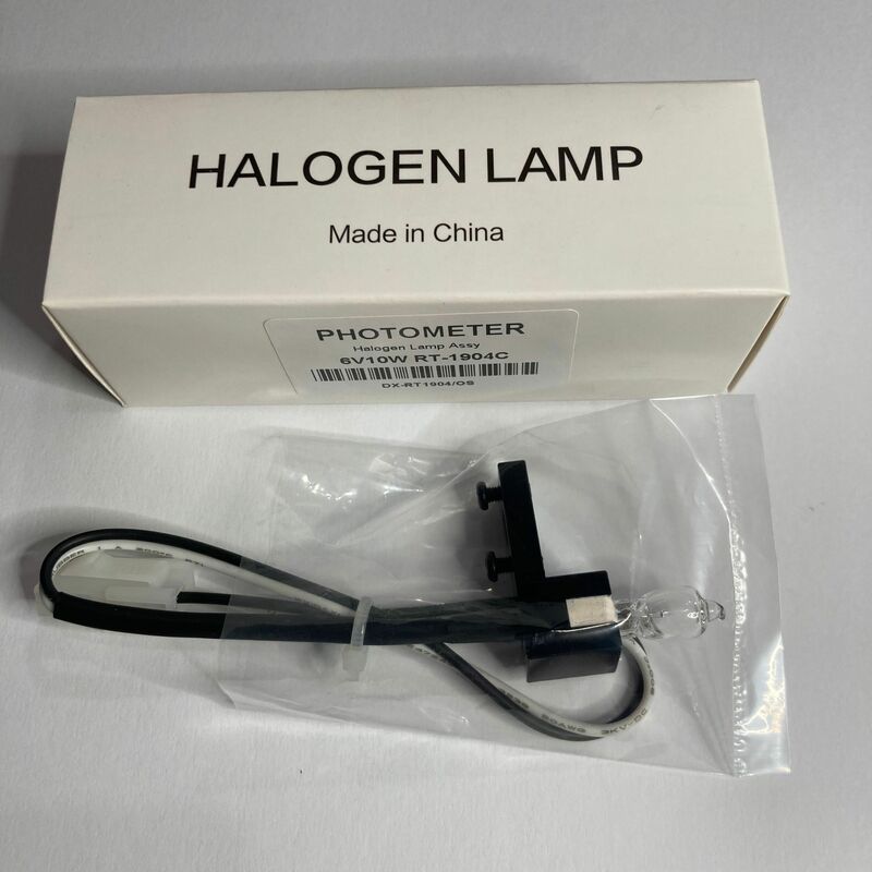 Ampoule de lampe halogène Compatible pour Rayto, Compatible avec rt194 RT-1904 RT1904C RT-1904C RT 1904C RT9000 RT-9000 RT9200 RT-9200 6V10W