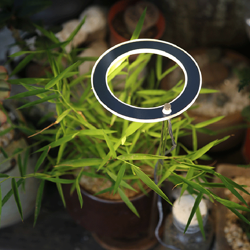 천사 3 개의 반지는 식물을위한 빛 DC5V USB phytolamp를 성장한다 실내 식물 묘종을위한 Led 가득 차있는 스펙트럼 램프 가정 꽃 Succulet