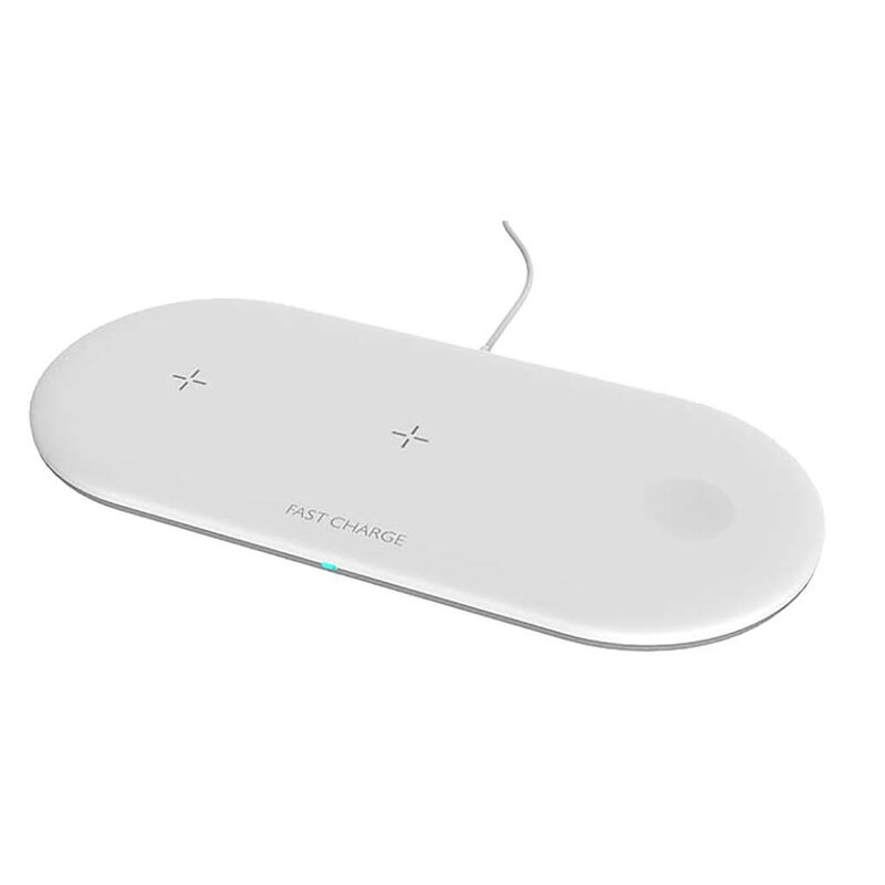 Wearable Apparaten Airpower Draadloze Oplader Pad 3in1 Qi Draadloze Oplader Houder Voor Airpod 2 Dropshipping