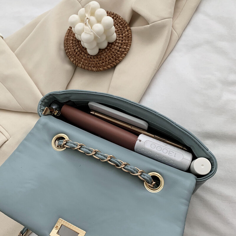 Дизайнерская роскошная сумка на плечо для женщин, модная Высококачественная сумка через плечо из мягкой искусственной кожи с несколькими к...
