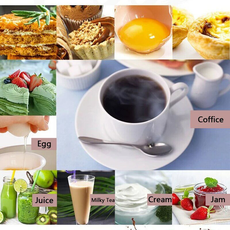 Espumador de leche eléctrico para café, batidor, agitador, batidor de huevos, miniherramienta de mano para agitar huevos, leche y café, nuevo