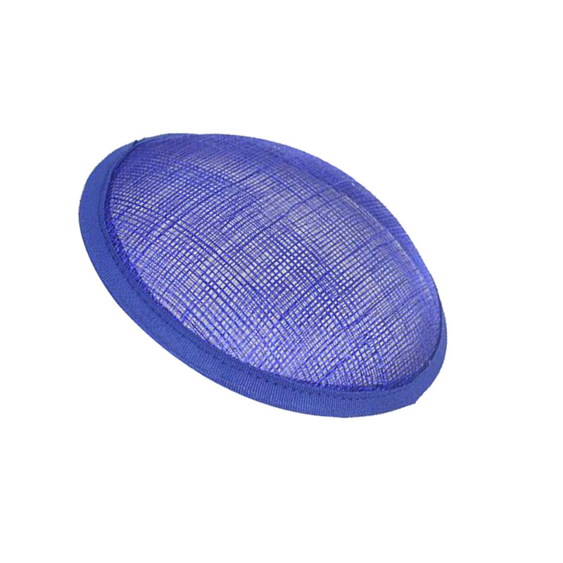 Solid Sinamay Hostesses Fascinator Round Hat Millinery Pillbox Base DIY Accessories for Women