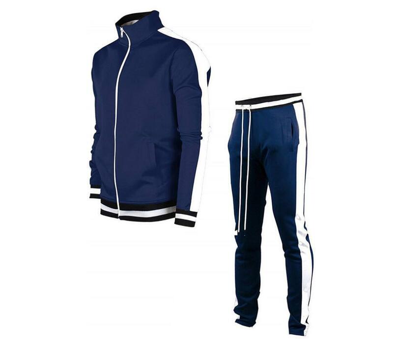 Conjuntos para hombre de chándal con capucha, conjunto de 2 piezas para correr, sudadera de marca, pantalones de chándal deportivos para hombre, invierno, 2021