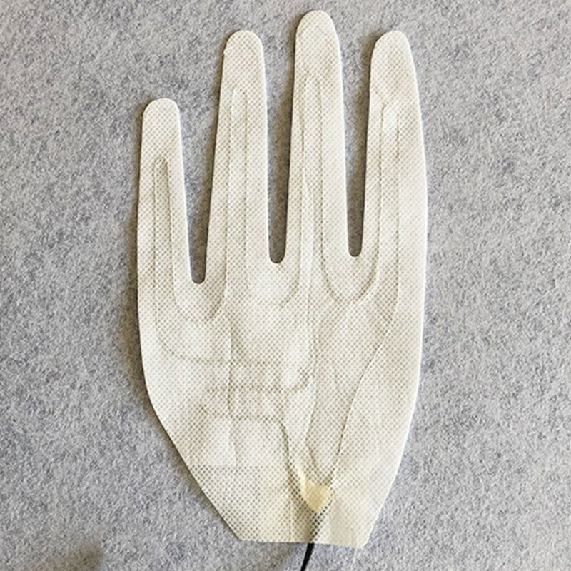 2 szt. Podgrzewane rękawiczki na USB zimowe ciepłe pięciopalcowe rękawiczki poduszka elektryczna elektryczna folia grzewcza rękawica arkusz grzewczy na wędkarstwo polowanie