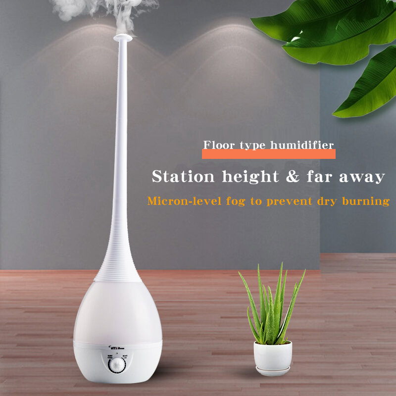 Diffuser Aroma Udara Berdiri Lantai Besar 2,6 L Lampu Malam Rumah Tangga Pelembap Kabut Besar Hadiah Minyak Esensial Ultrasonik