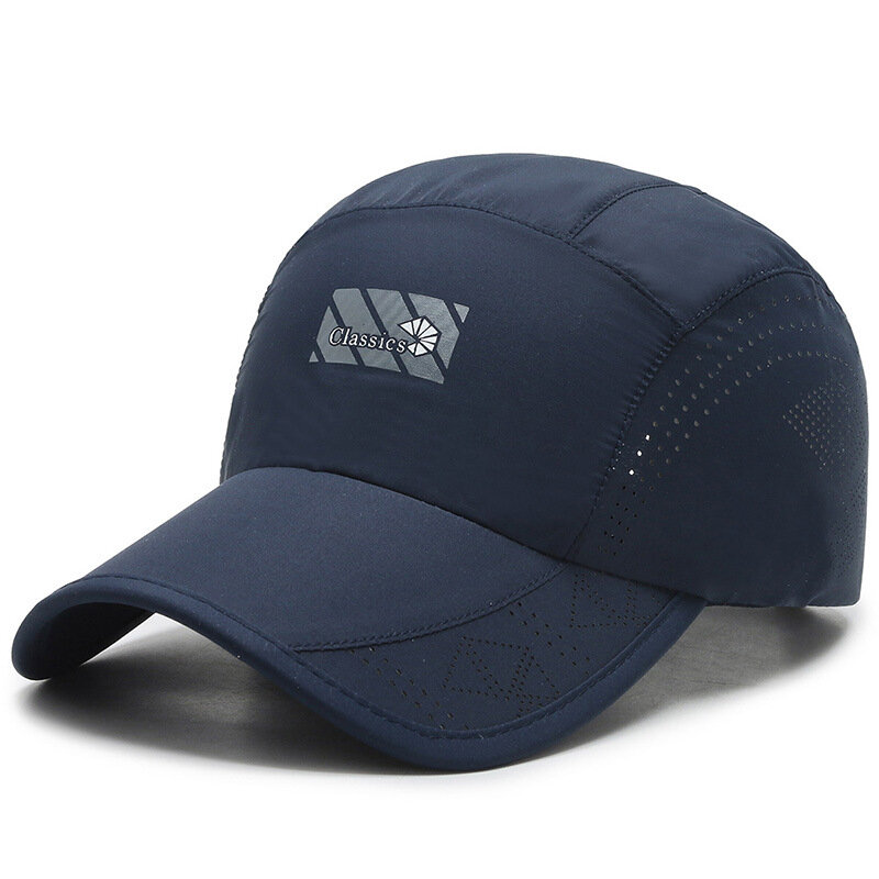 قبعة بيسبول شبكية سريعة الجفاف ومسامية ، قبعة صيد خارجية ، مثالية للتخييم والاستخدام اليومي ، للجنسين