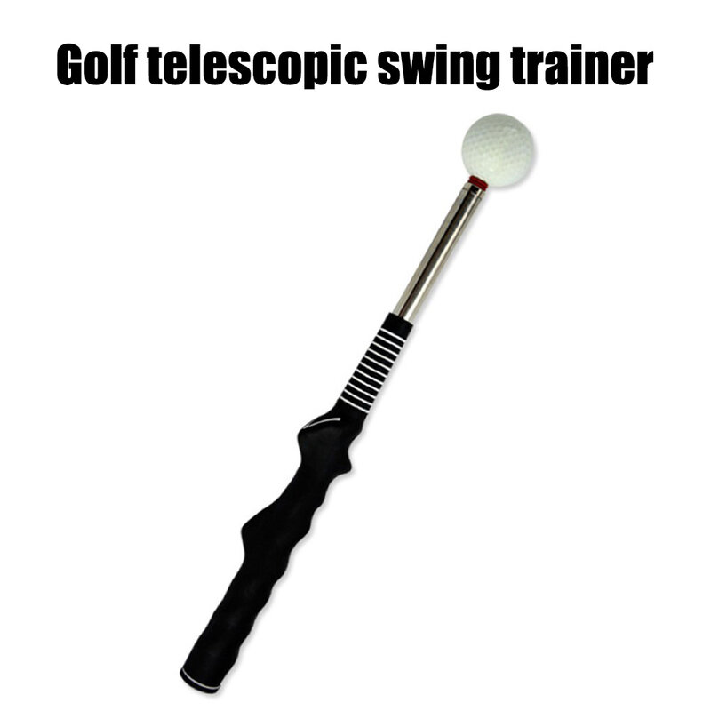 Canne de Golf télescopique pour entraîneur de Swing, outils d'entraînement, aide aux débutants, Correction de geste, sport de balle