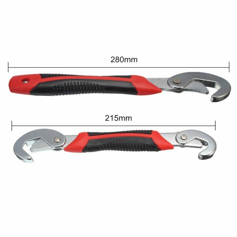 2 unids/set Universal multipropósito Snap Grip llave de tuerca llave para pernos conjunto de 9-32mm llave de la herramienta
