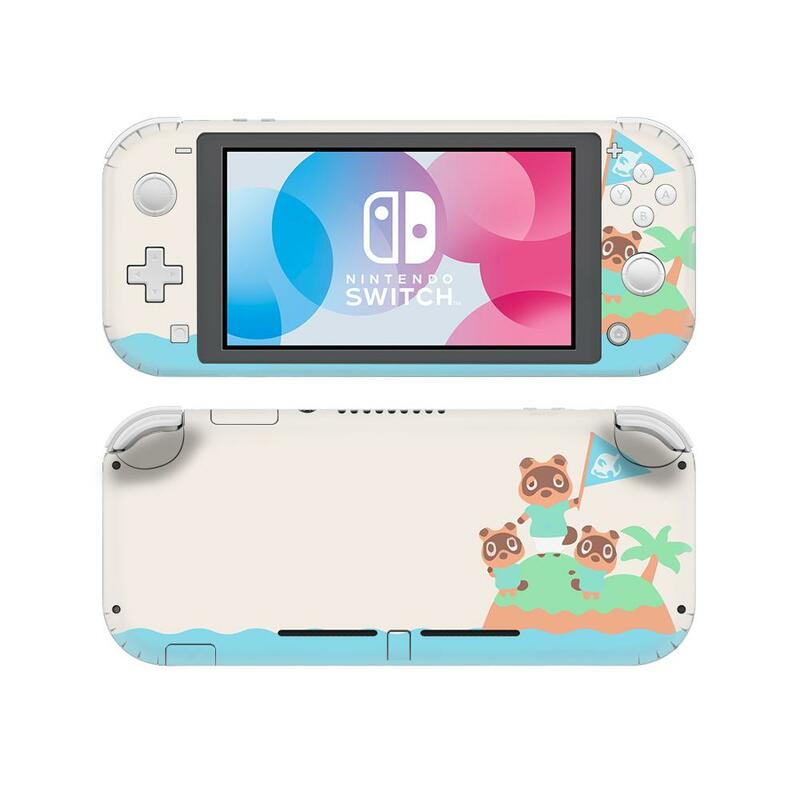 Protector de pantalla de vinilo para Nintendo Switch Lite, pegatinas protectoras de Animal Crossing para consola NS Nintendo Switch Lite