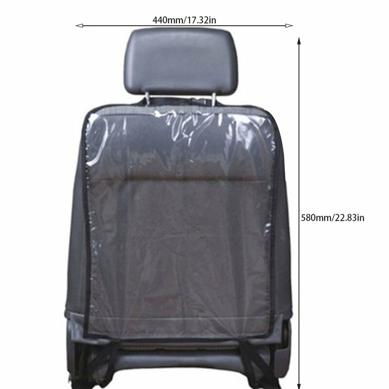 Assento de carro auto volta protetor capa traseira para crianças bebês kick esteira protege da lama sujeira qualidade