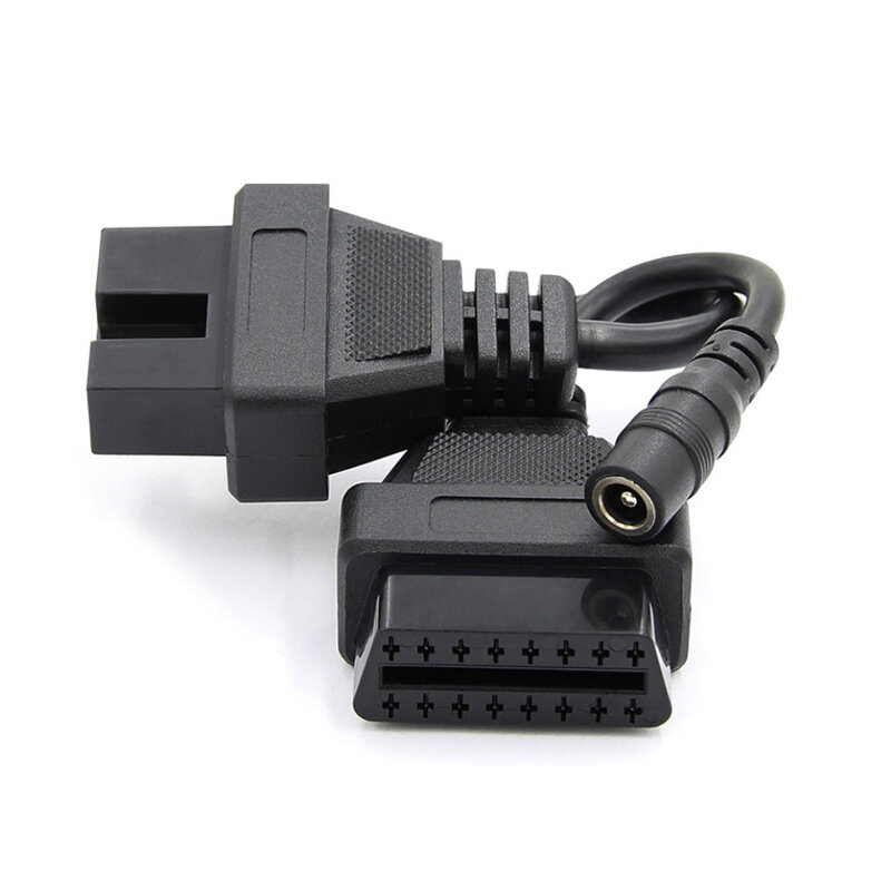 For Mitsubishi 12 Pin To 16 Pin Male To Female OBD2  Connector Cable Diagnostic Tool