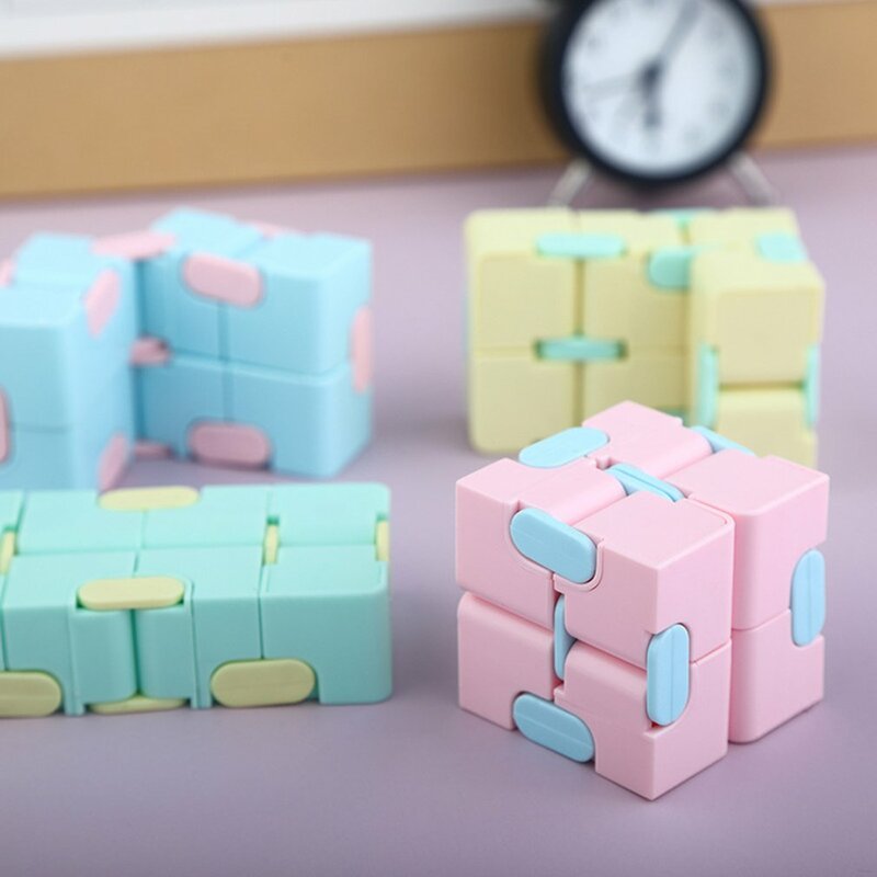 Antistress Infinite Cube Infinity Cube Magic Cube Office Flip Cubic Puzzle Stress Reliever Autism Toys relax toy for adults