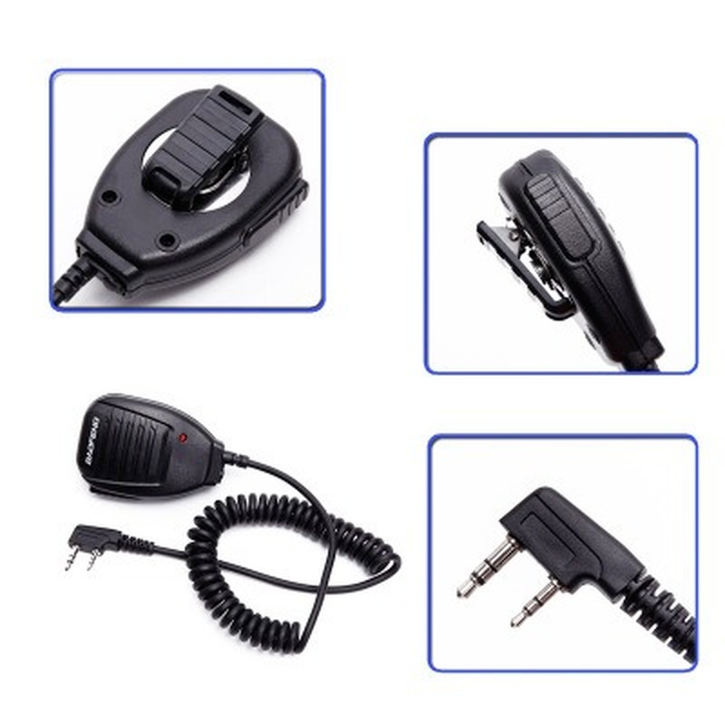 BaoFeng – walkie-talkie 100% Original, haut-parleur de Microphone de 50km, accessoires de Communication Radio pour Baofeng UV-5R BF-888S