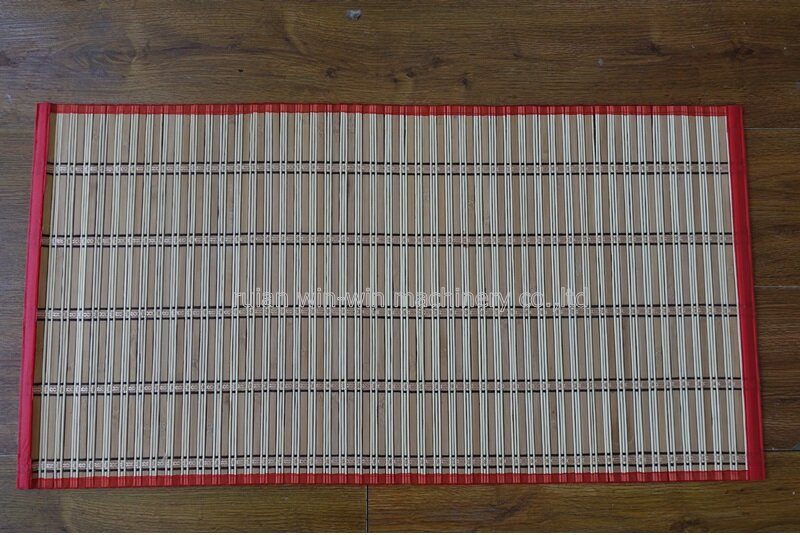 Cortina de Bambú pequeña de 6 piezas, máquina para hacer bolsas, 45x90cm