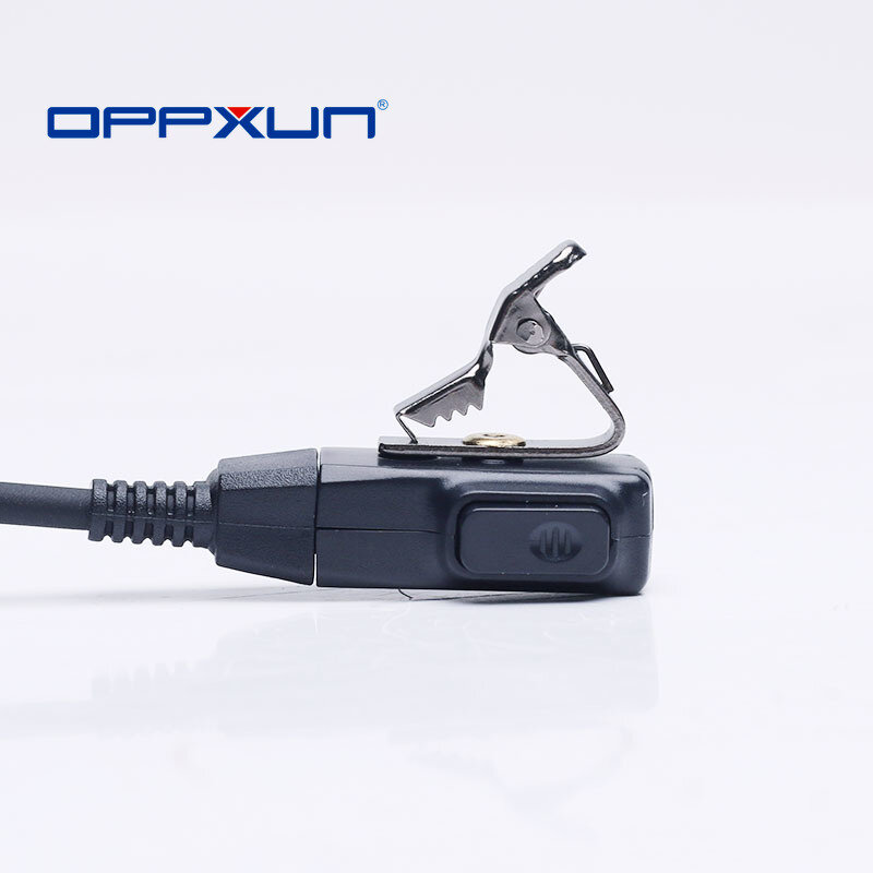 Microfono auricolare Ptt con Clip a forma di D avanzata a 2 Pin per Motorola Way radio GP88S GP300 GP68 GP000 GP88 GP3188 CP040 CP1