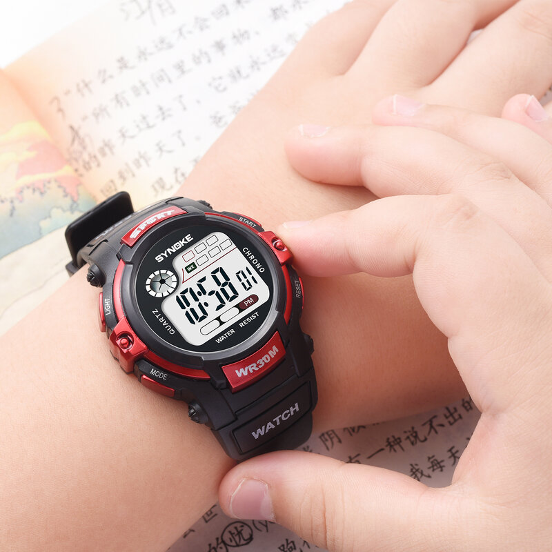 Montre Enfant Children Sports Watches Waterproof Led Alarm Digital Watch Kids Wristwatch For Girls Boys Electronic Watches Gifts