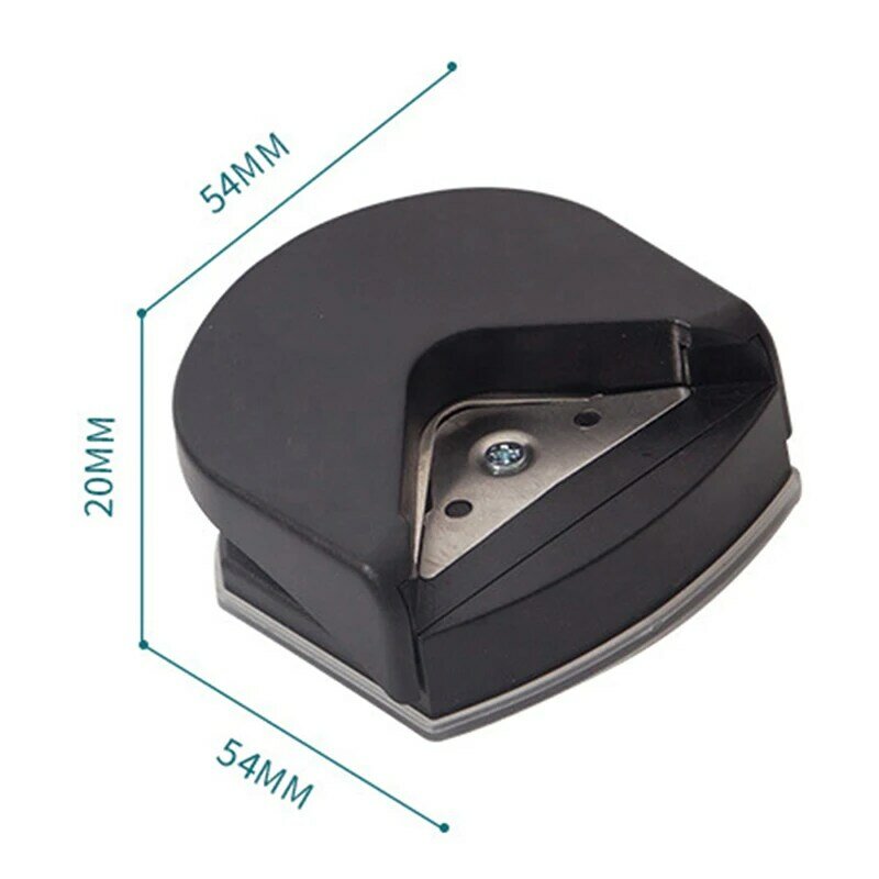 Mini cortador de papel redondo para canto r4, cortador redondo durável para canto de papel diy