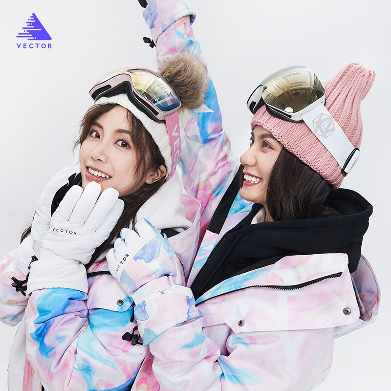 Gafas de esquí para hombres y mujeres, lentes de doble capa UV400 antivaho, máscara de esquí grande, esquí, nieve, adultos, equipo de esquí