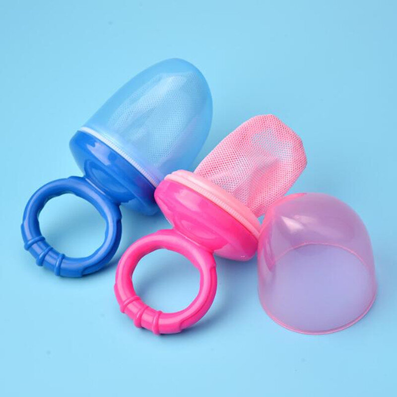 New Baby Pacifier Fresh Food Nibbler Feeder Newborn Safety Feeding Nipple Mesh Bag Infant Chew Fruits Vegetables Chupeta Soother