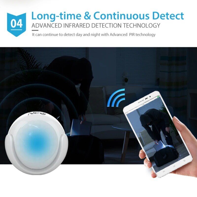 Z-wave Plus 3 in 1 PIR Temperature Motion Light Sensor Home Automation Alarm Real-time Push Work with Z wave Gatway