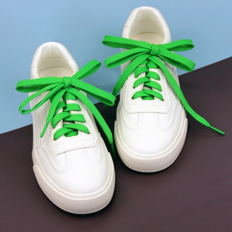 1 par 110cm sapatos planos clássico cadarços de sapato ajuste moda sólida esportes cadarço casual unisex sapato cordas acessórios