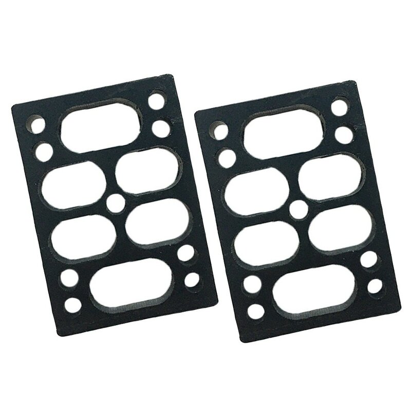 2 Pcs 8-14mm Rubber Gasket Riser Pads For Surfskate Riserpad Slope Longboard Inclined Type Skateboard Shock Pads Accessories