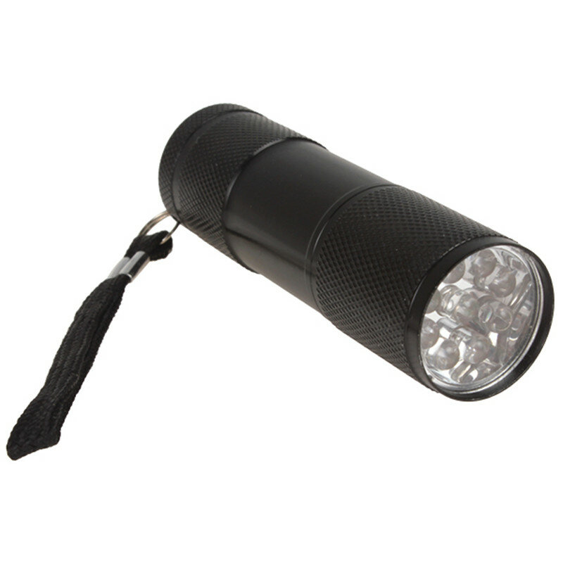Lampe de poche UV à ultraviolets, 395nm, fausse lumière, détecteur d'argent, 3W 400lm, LED Fluorescent, lumière de détection