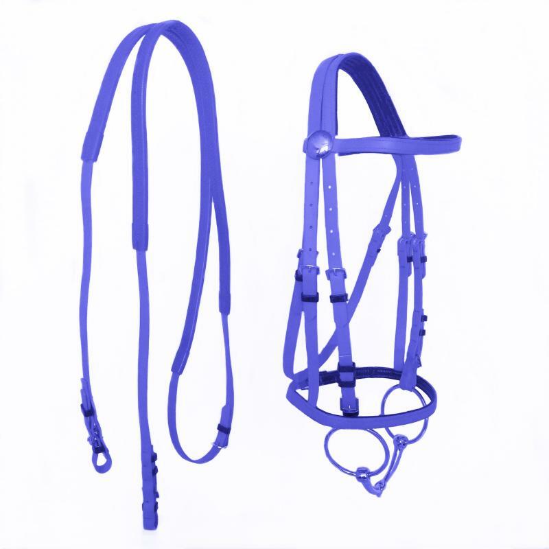 High Quality Horse Head Collar Hanging Horse Riding Reins Horse Riding Equipment Hanging Neck PVC Equestrian Accessories