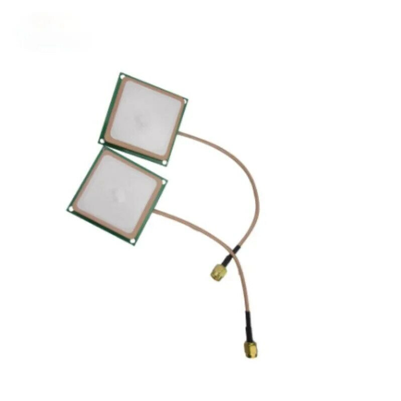 Antena de polarización Circular de tamaño personalizado, etiquetas de lector uhf pequeñas, Sistema Integrado de cerámica rfid, 18x18mm/80mm