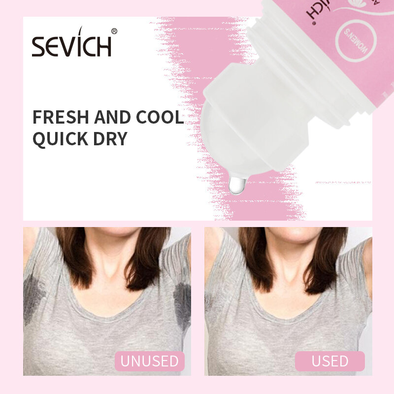 Sevich – anti-sudorifique pour homme et femme, déodorant, déodorant, anti-sudorifique, en rouleau, 30ml