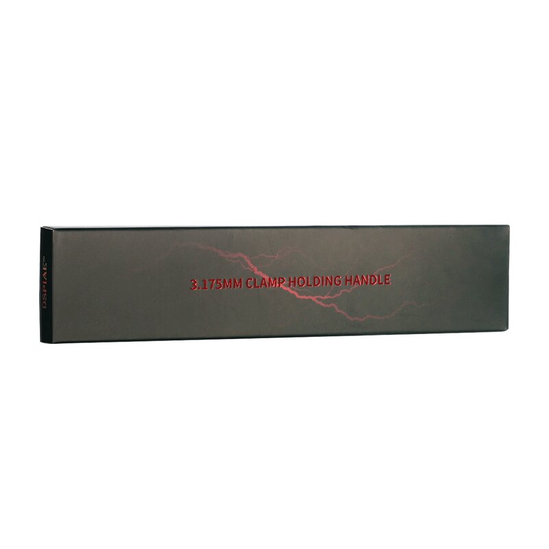 DSPIAE AT-EH-mango de cuchillo Compatible, diámetro de 3.175mm, rojo y negro, nuevo