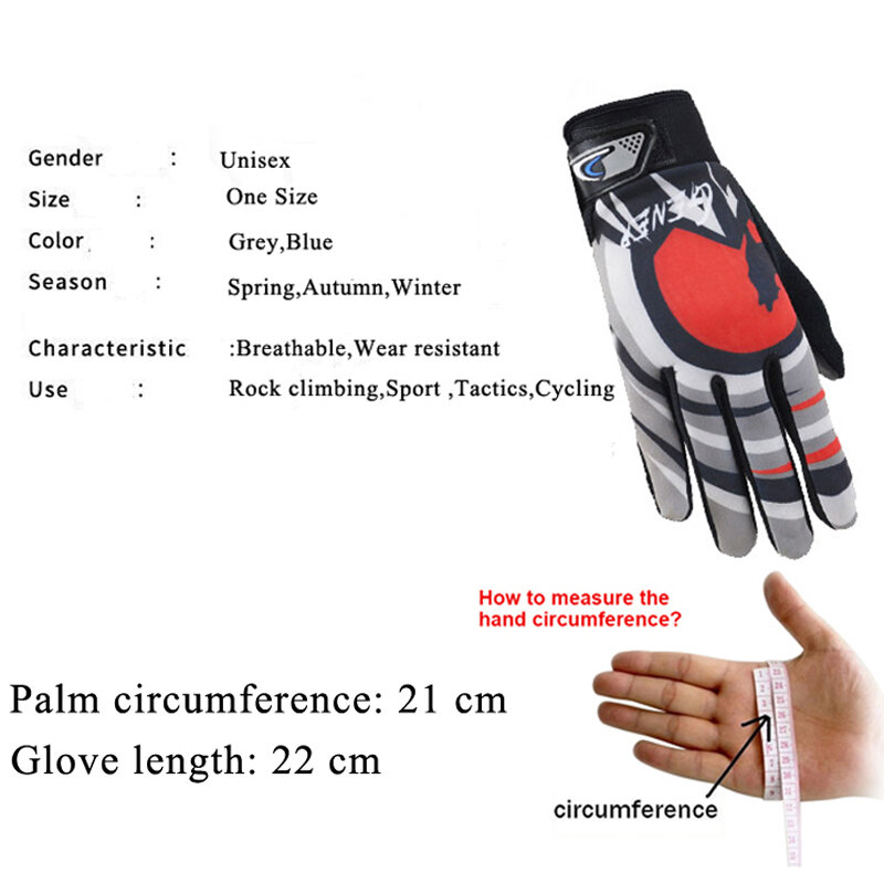 Luvas eldiven R015 قفازات إصبع كاملة للرجال مانعة للانزلاق ، قفازات رياضية ، ركوب الدراجات ، اللياقة البدنية ، الرياضة ، 2019