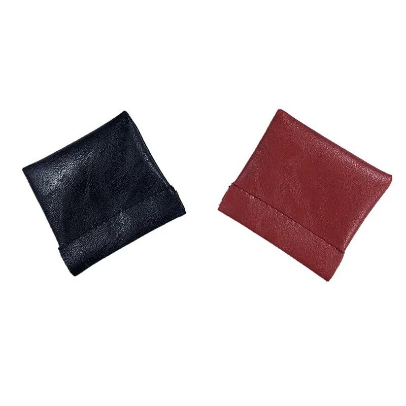 Key Holder Coin Purse Headset Small Storage Bag Sheepskin Pu Change Bag Creative Men Women Mini Hand Change Wallet