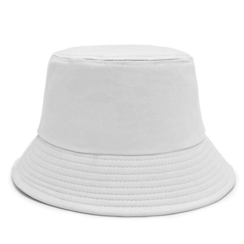 Sombrero de pescador para hombre y mujer, gorra de pescador Simple, Reversible, protección UV, Color sólido