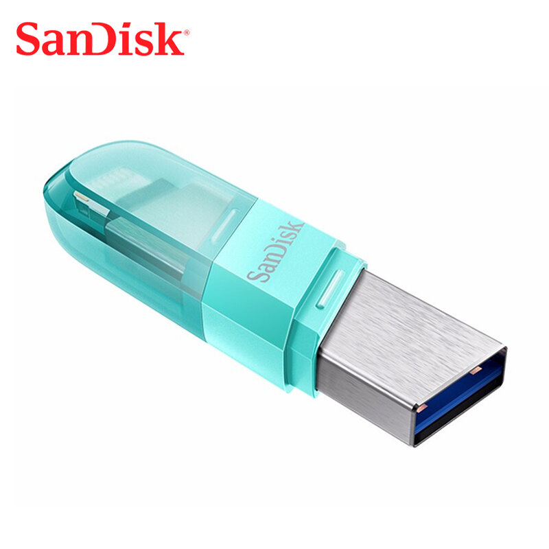 SanDisk SDIX90N pen drive 64Gb 128Gb 256Gb flash memory metall usb 3.0 ixpand-Stick Flip Für iphone ipad stick