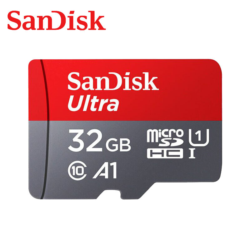 Sandisk ultra-cartão de memória micro sd card, opções 16 gb, 32gb, 64gb, 128 gb, 256gb, 400gb, 16 gb, 32gb, cartão de memória flash sd/tf, micro sd para celular 32/64/128 gb