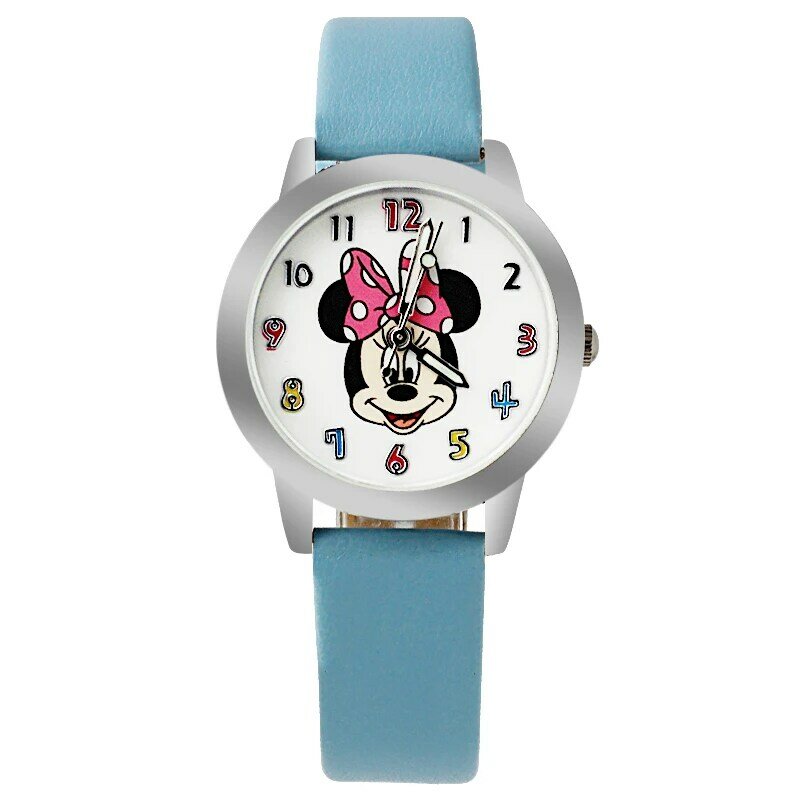 New 2019 fashion cool cartoon watch for children girls Leather digital watches for kids boys Christmas gift wristwatch
