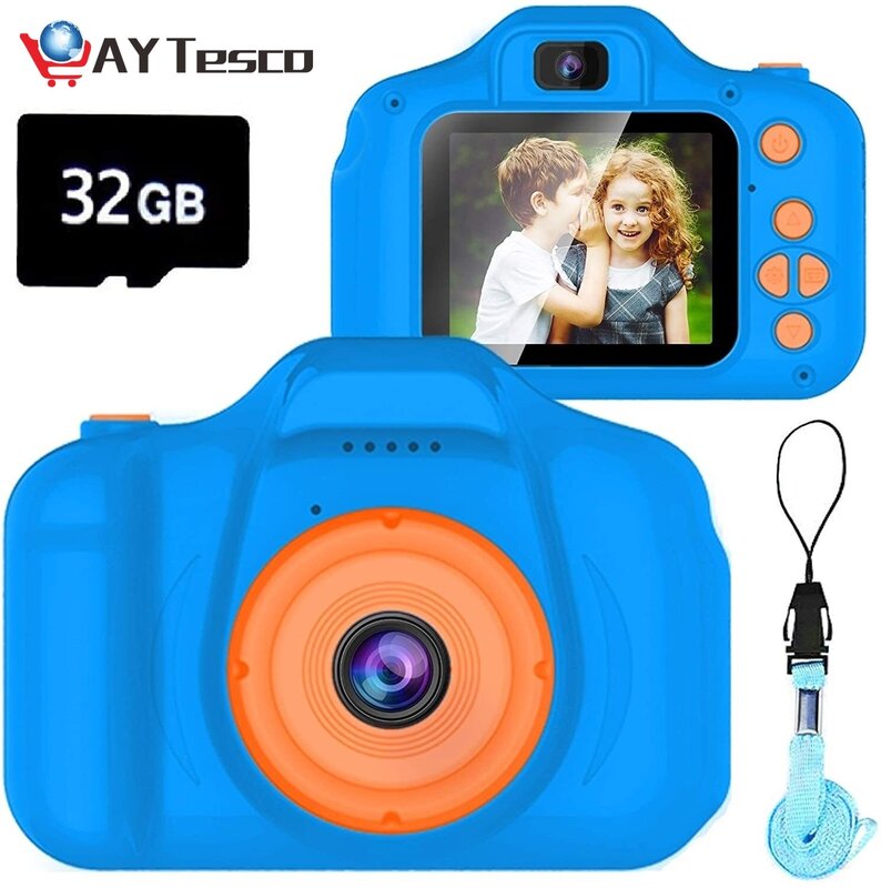 X2 vídeo digital selfie Niño cámara mejor regalo de cumpleaños para 3-9 años de las muchachas 