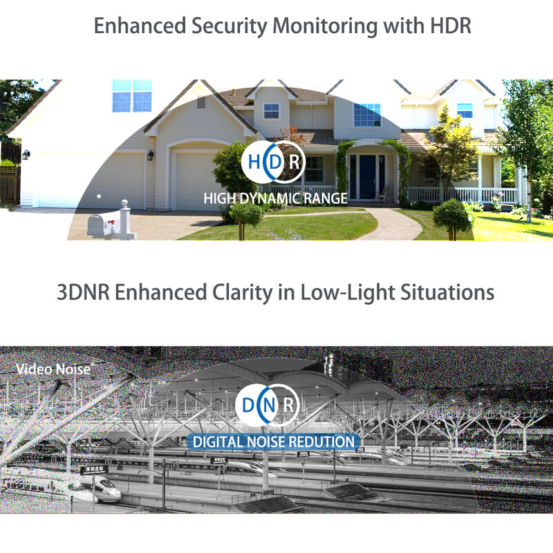 Cámara IP de vigilancia 4K de 8MP, POE, Onvif, H265, domo de Audio, Onvif, HD, visión nocturna, 48V, 5MP, detección humana, videovigilancia, seguridad para NVR