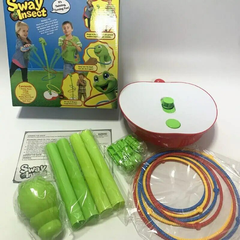 juego in juguetes divertidos y divertidos Anillo de gusano eléctrico 