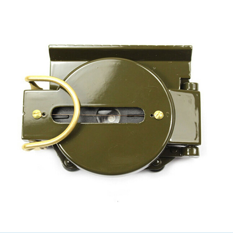 Multi Function Military Luminous Compass Lensatic Portable Folding American Style Army Marching Metal Steel Compass
