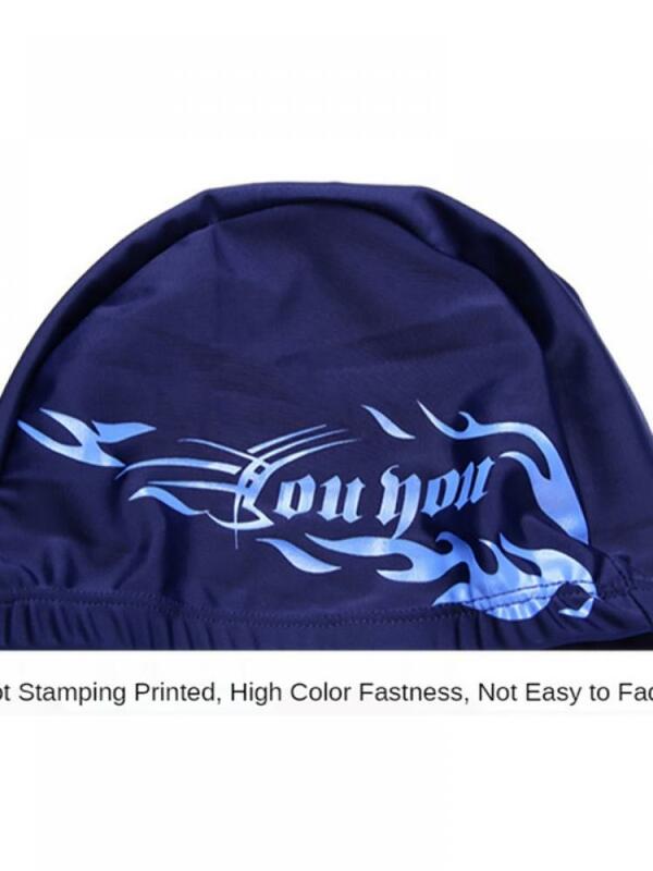 Hot-sprzedaży męskich czepek Spandex Hot Spring sporty wodne czepek do nurkowania torba długie włosy wysokiej elastycznej miękkiej czepek