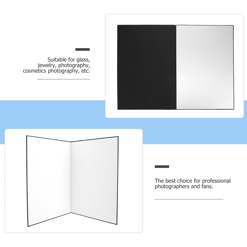 Reflector plegable de cartón ligero para fotografía, suministro de fotos, A3
