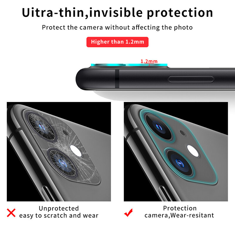 Camera Lens Protector for IPhone 13 Pro Max 13 Mini Camera Screen Protector